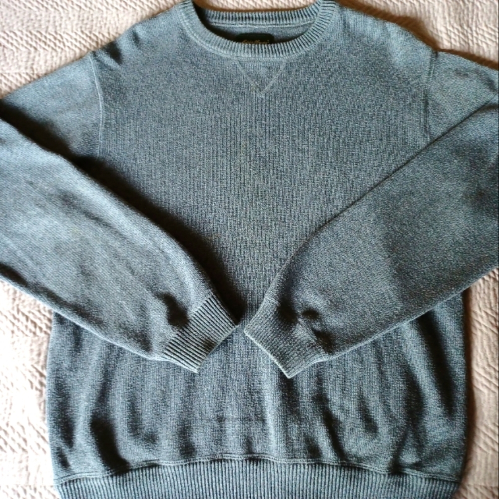 2 for $50 | Eddie Bauer | Men's Casual Sweater, Gray, Large